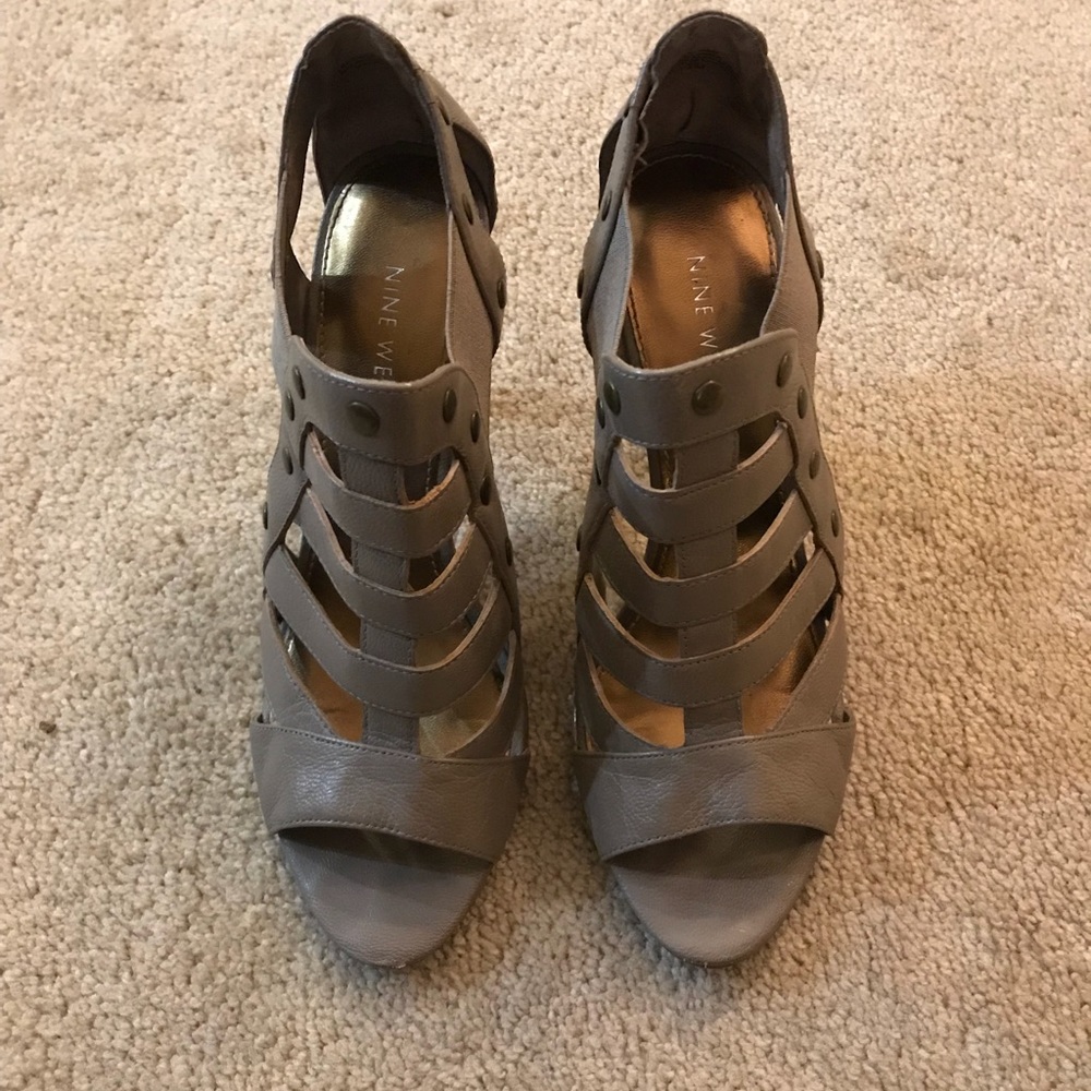 Strappy heels